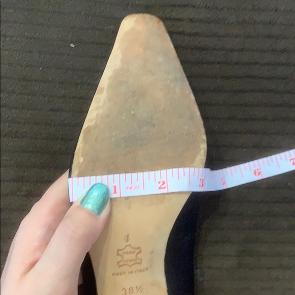 Manolo Blahnik black satin pumps - Picture 11 of 15